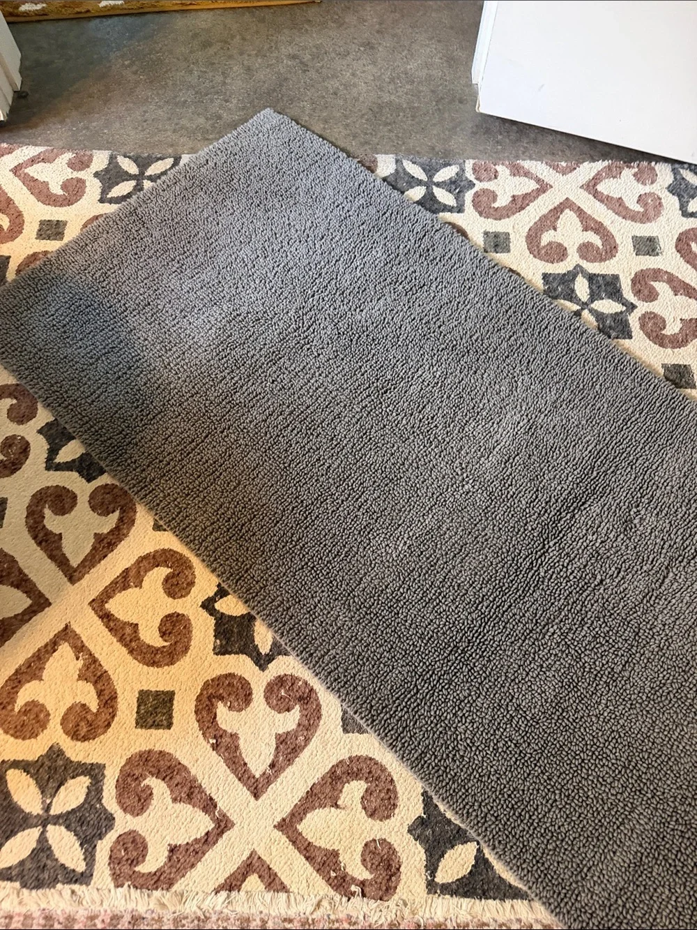 Pottery Barn plush shag